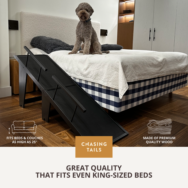 Dog ramps for beds deals